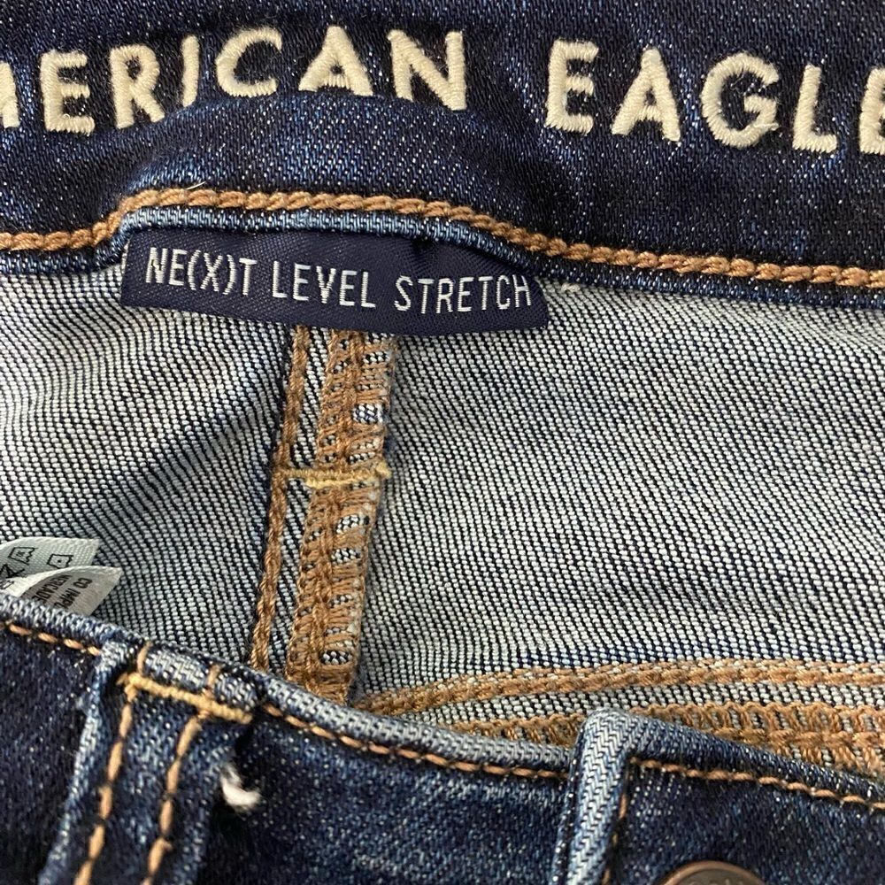American Eagle Super Hi-Rise Jegging Crop Women Size 0 - Picture 8 of 9